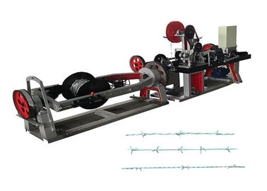 70kg / Hour Fully Automatic Barbed Wire Machine Simple Structure In Linear Type