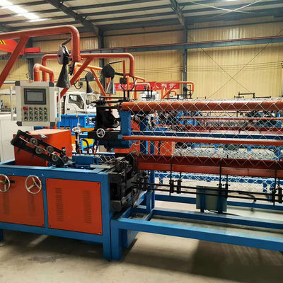 3x3cm Double Wire 1.4mm Automatic Chain Link Fence Machine